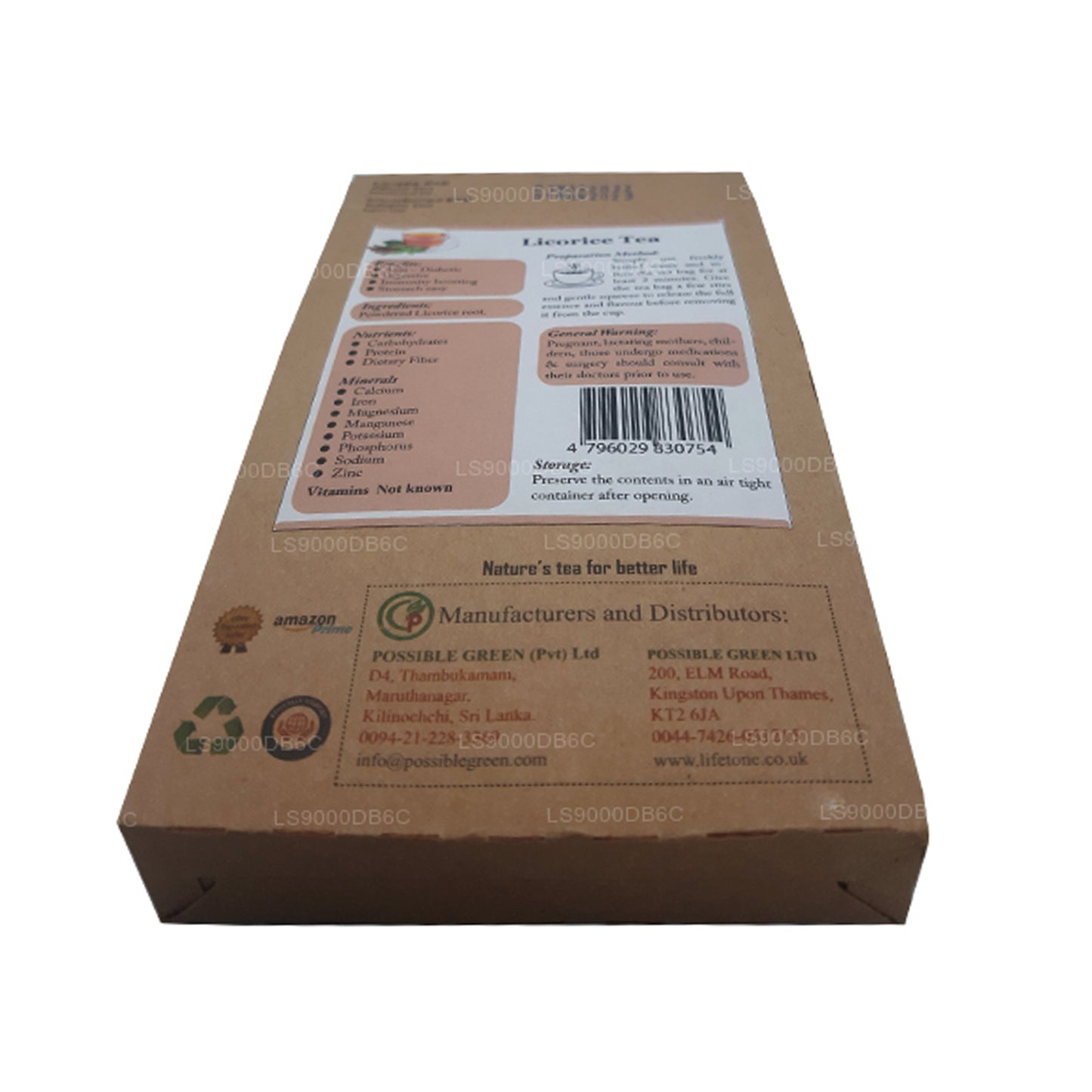 Чай с лакрицей Lifetone (40 г)