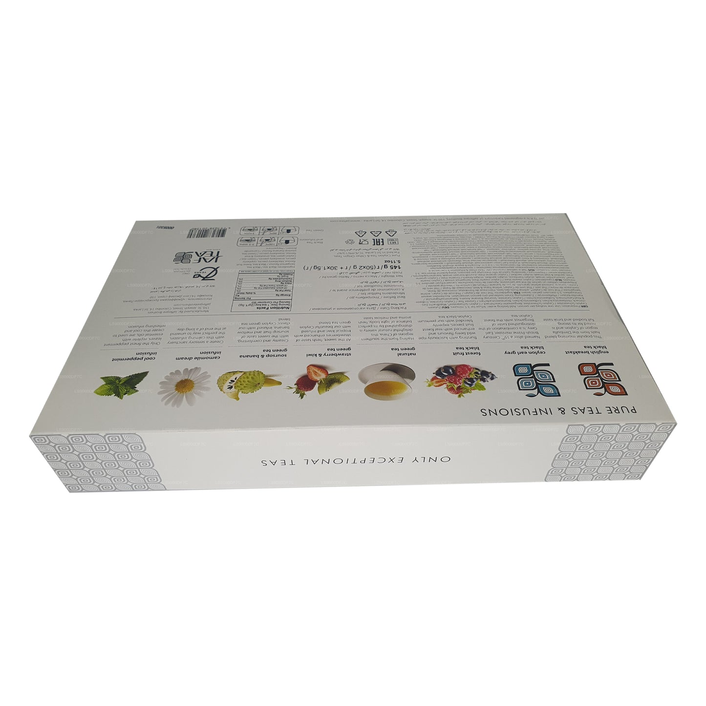 Чистые чаи и настои Jaf Tea (145 г) 80 пакетиков чая