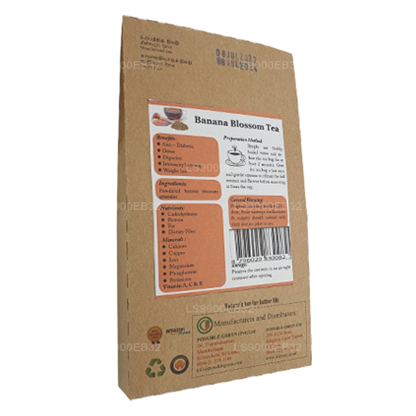 Чай Lifetone с цветками банана (40 г)