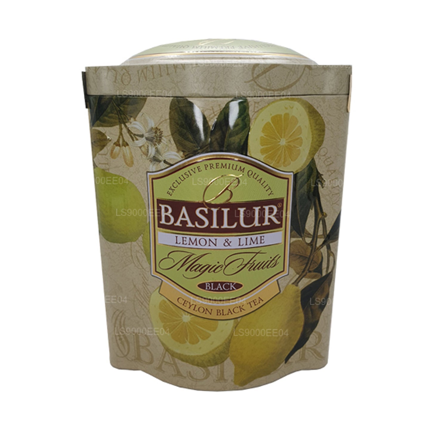 Консервная банка Basilur Magic Fruits с лимоном и лаймом (100 г)