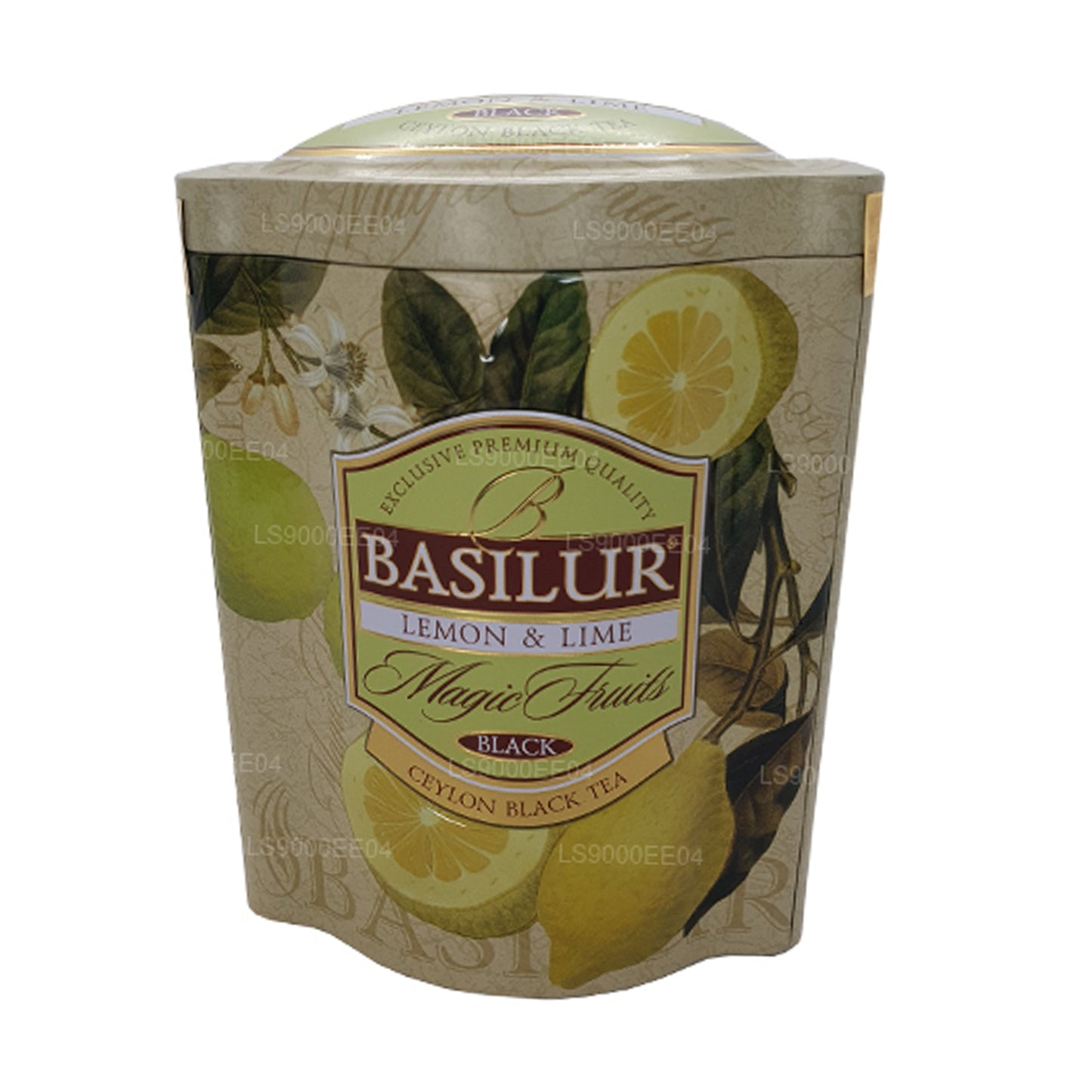Консервная банка Basilur Magic Fruits с лимоном и лаймом (100 г)