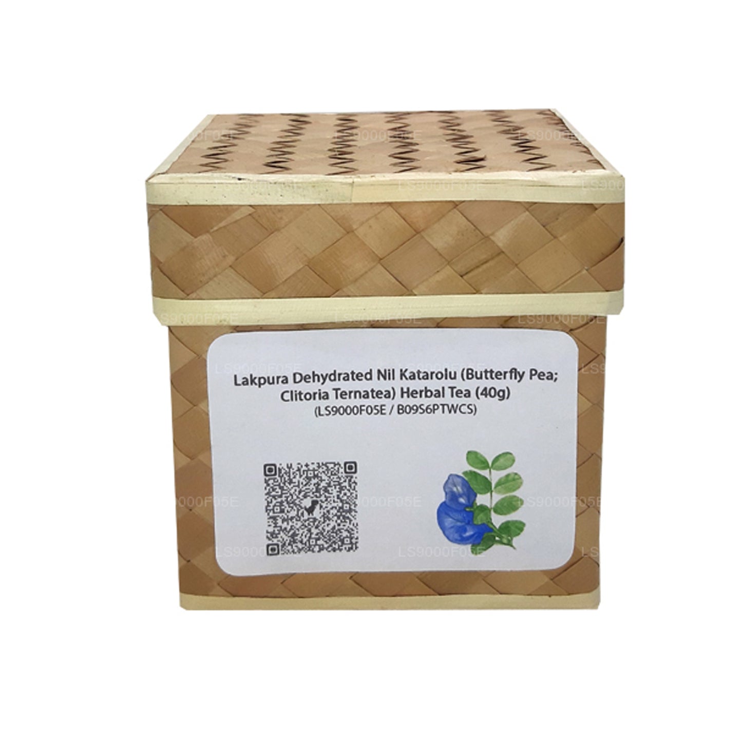 Травяной чай «Обезвоженный Нил Катаролу» (горох-бабочка, Clitoria Ternatea) (40 г)