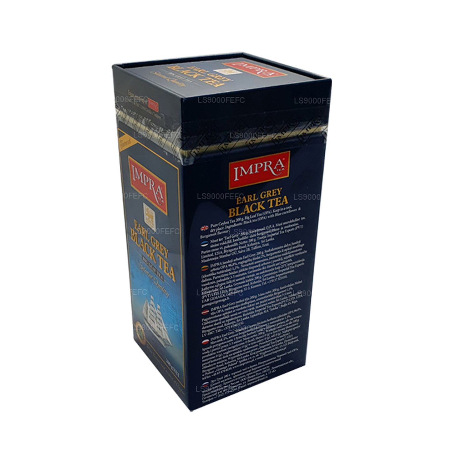 Импра Эрл Грей Биг Лист (200 г) Металл Кэдди