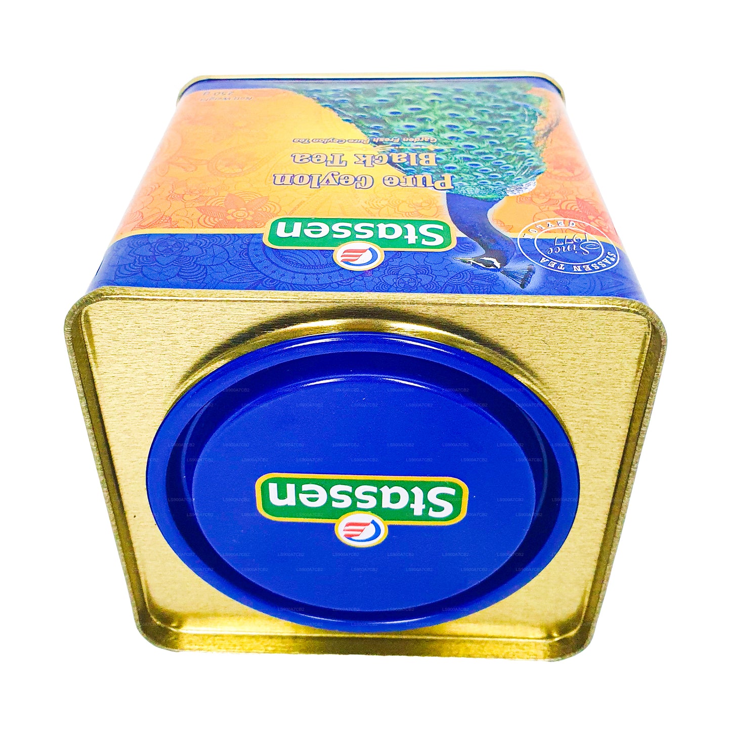 Чистый цейлонский черный чай Stassen (250 г), олово