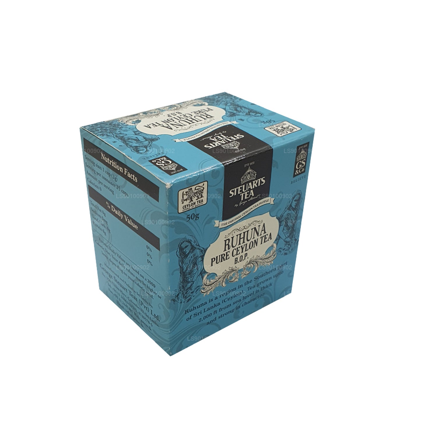 Листовой чай Джорджа Стюарта Рухуна BOP (50 г)