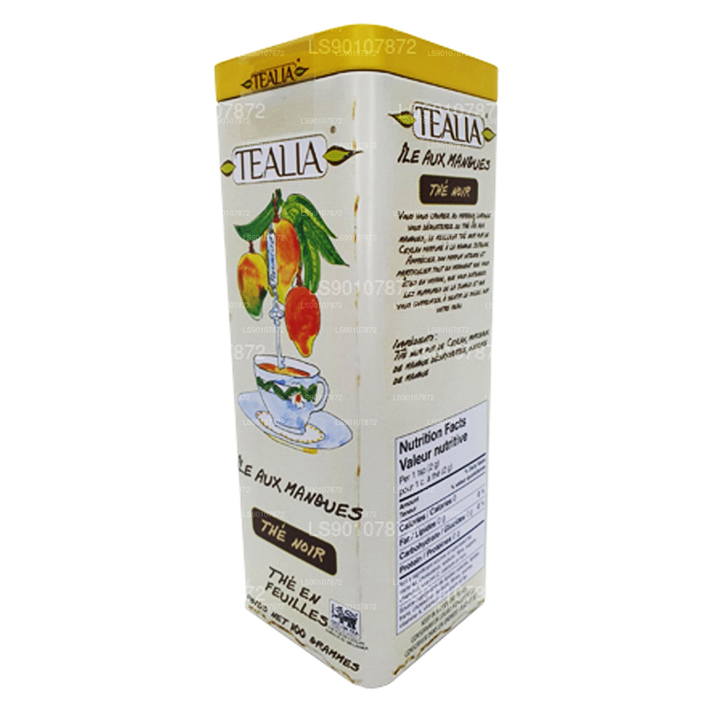 Сыпучие листья Tealia с островом манго (100 г)