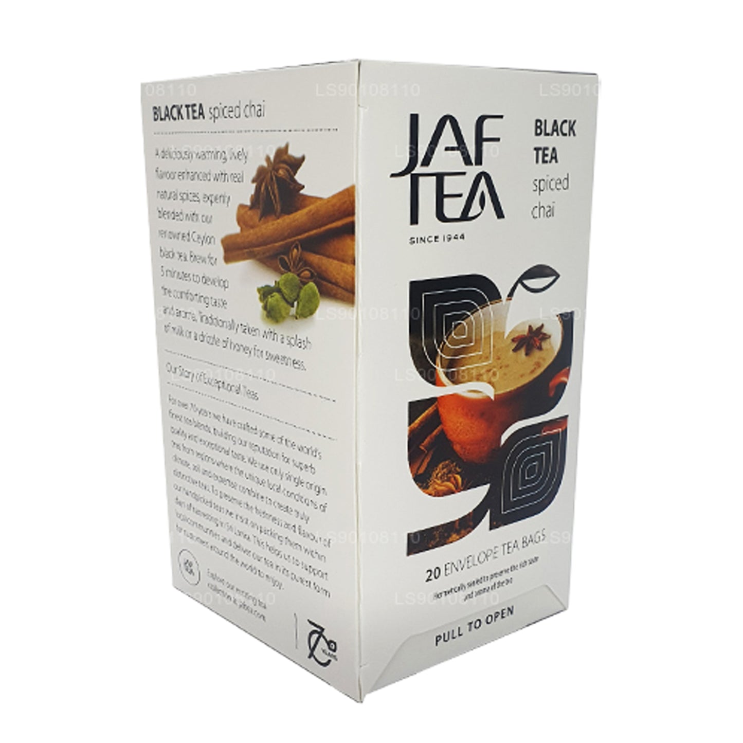 Чай Jaf Tea Pure Spice Collection Черный чай Чай со специями (40 г) 20 пакетиков