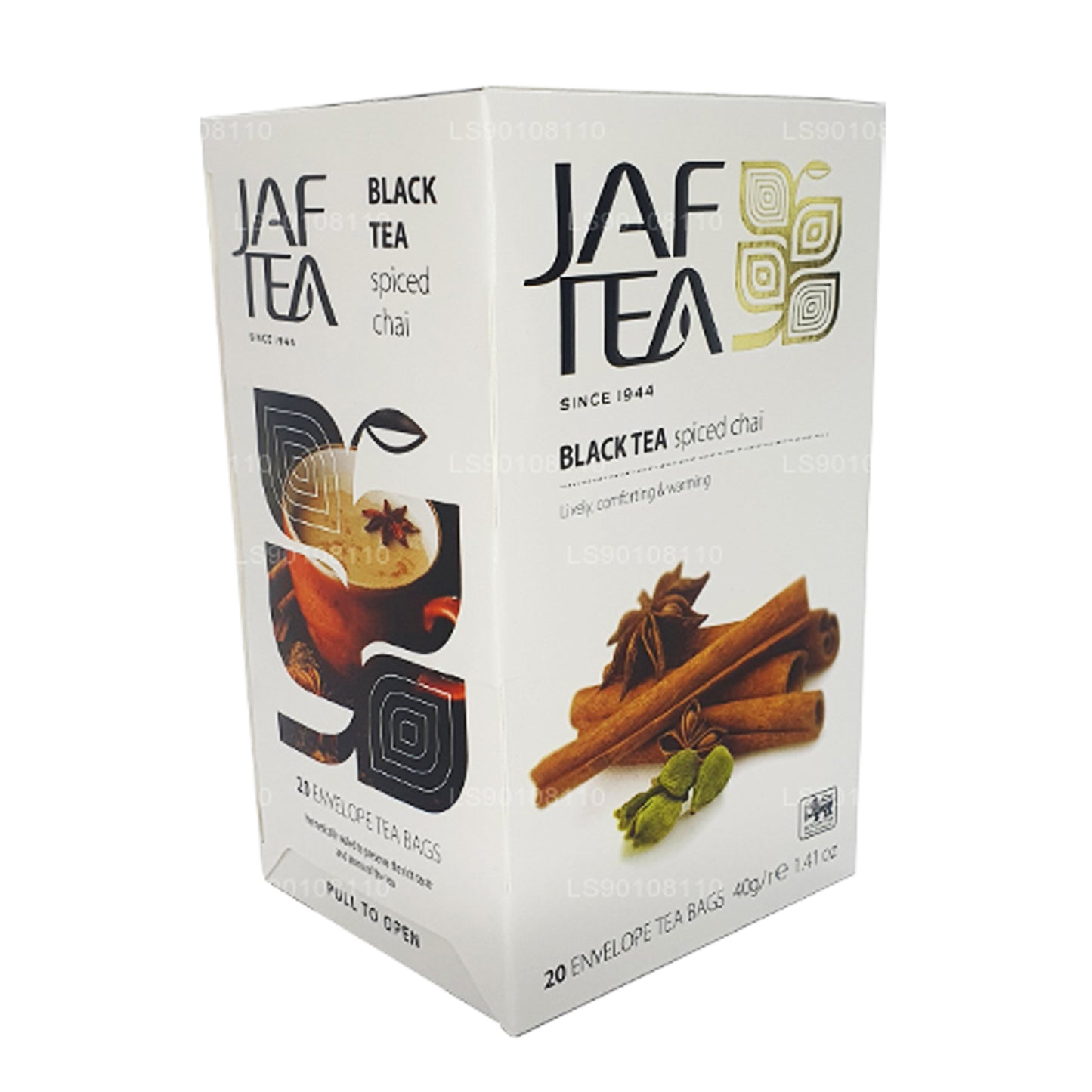 Чай Jaf Tea Pure Spice Collection Черный чай Чай со специями (40 г) 20 пакетиков