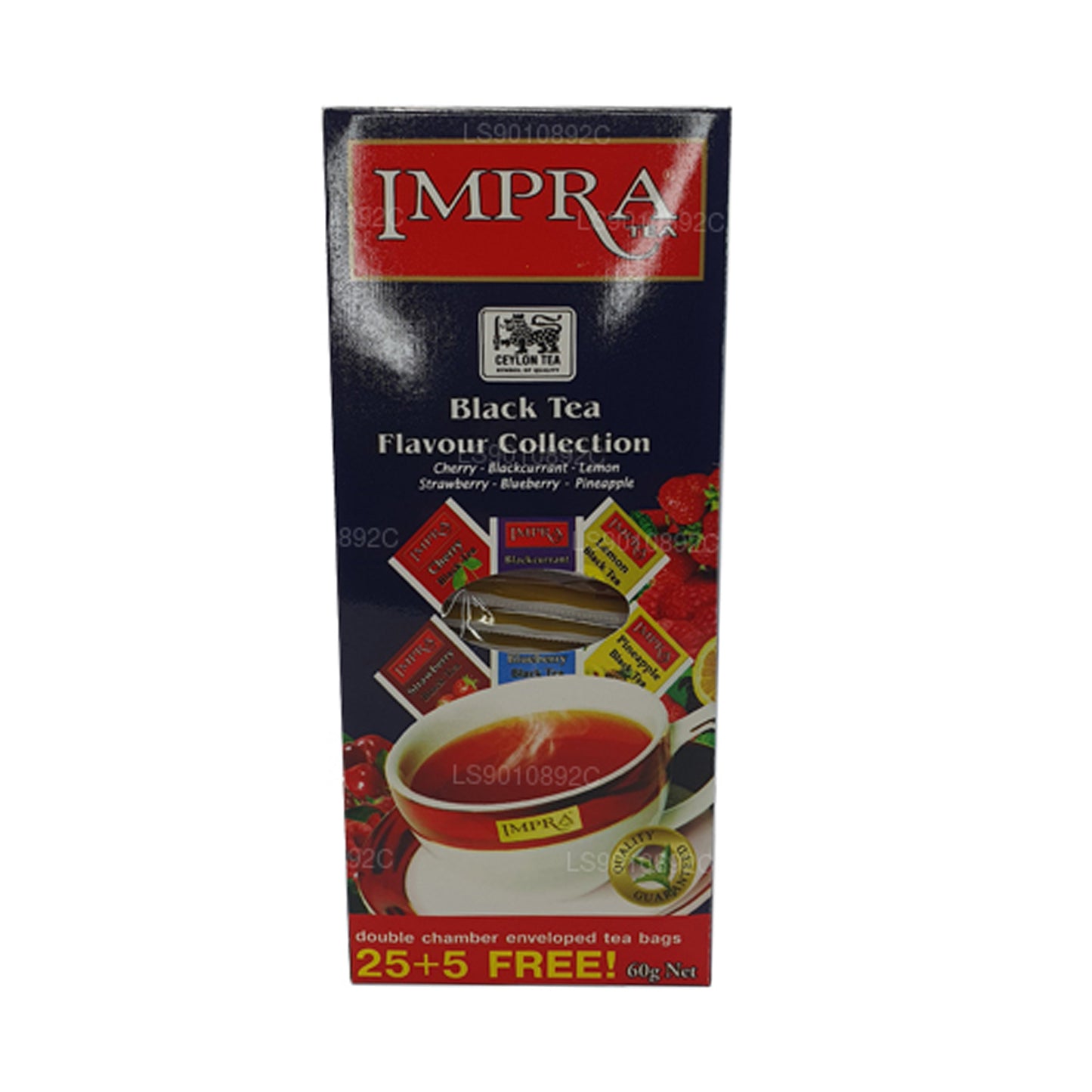 Цейлонский черный чай Impra Flavor Collection (60 г) 30 пакетиков