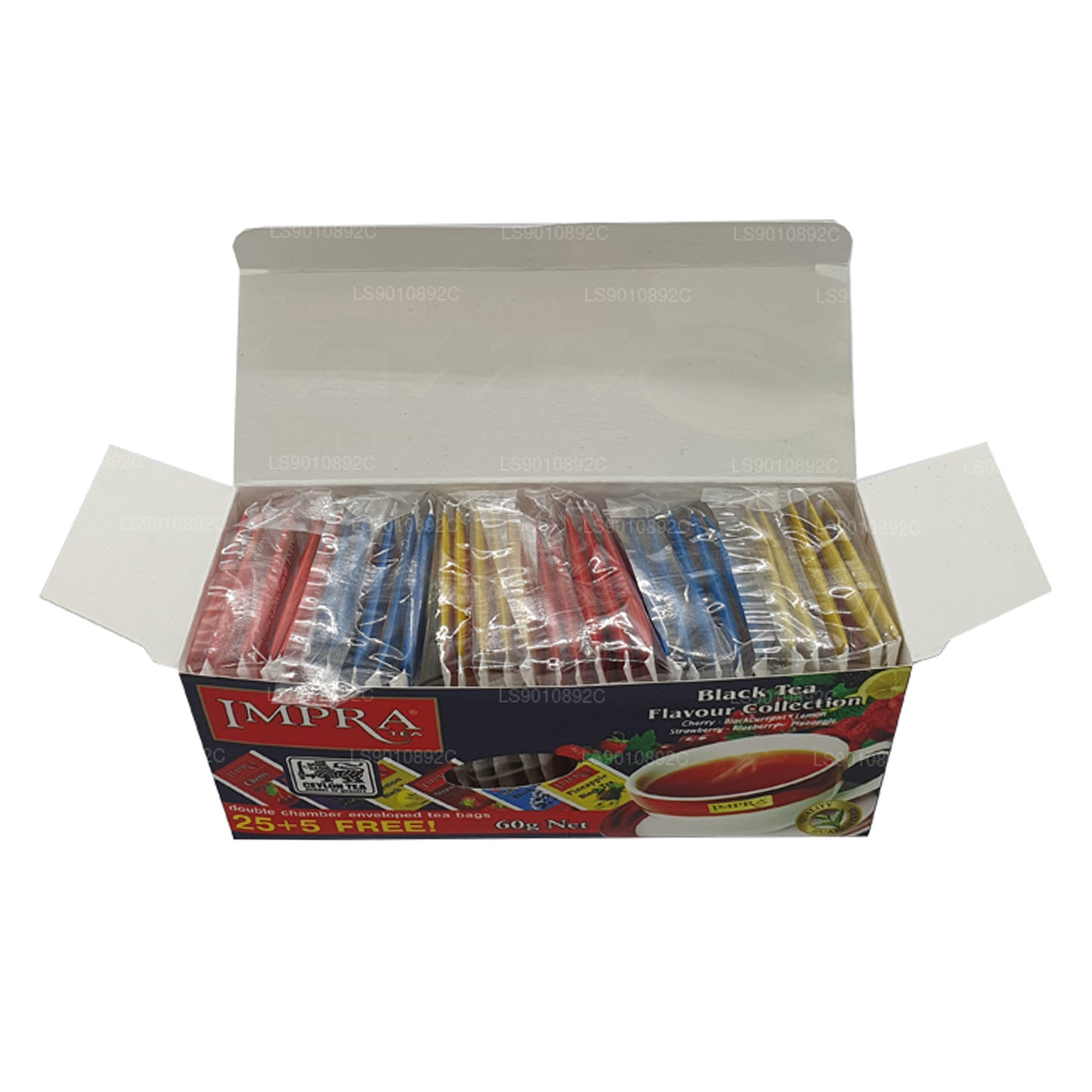 Цейлонский черный чай Impra Flavor Collection (60 г) 30 пакетиков