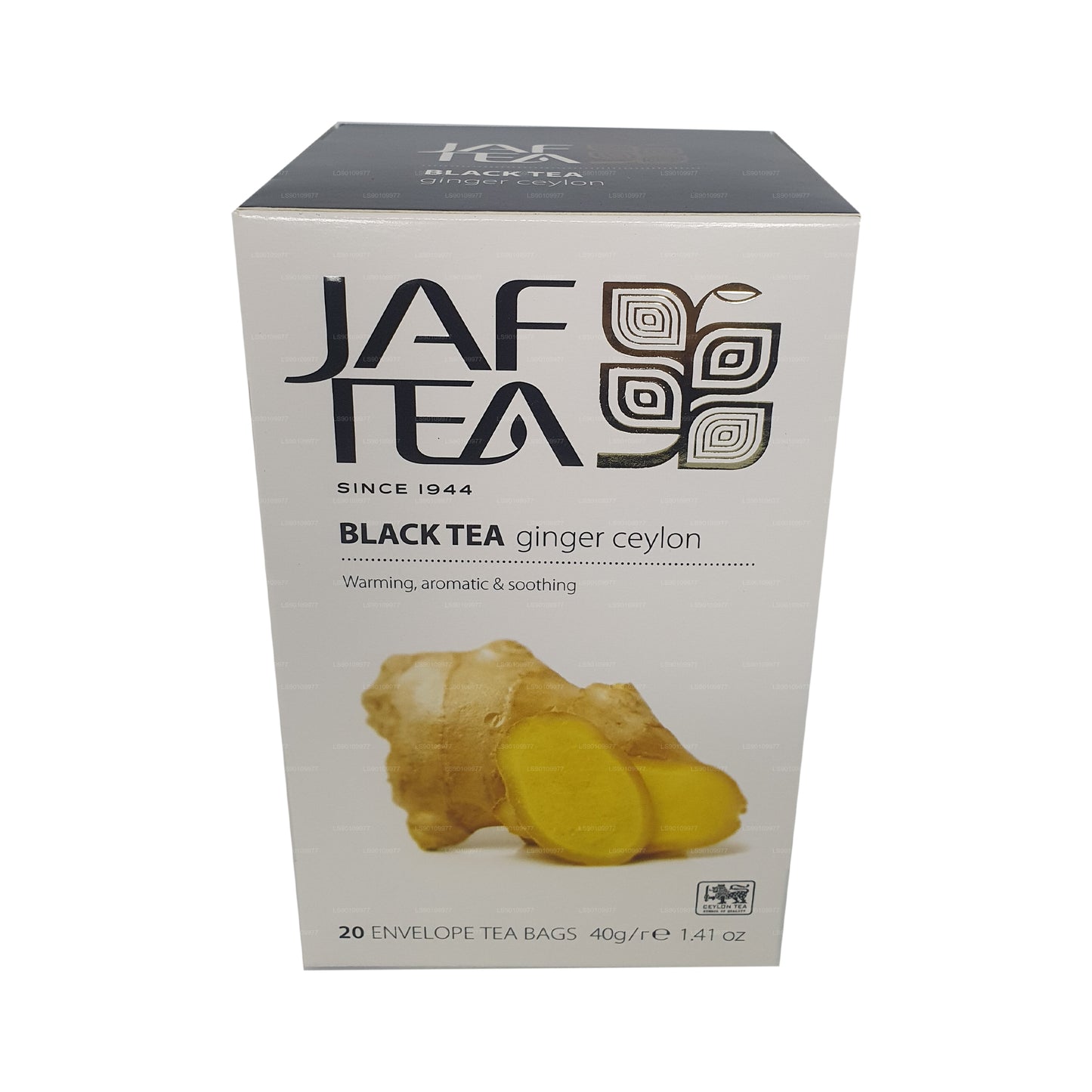 Jaf Tea Pure Spice Collection Черный чай Имбирный Цейлонский (40 г) 20 пакетиков