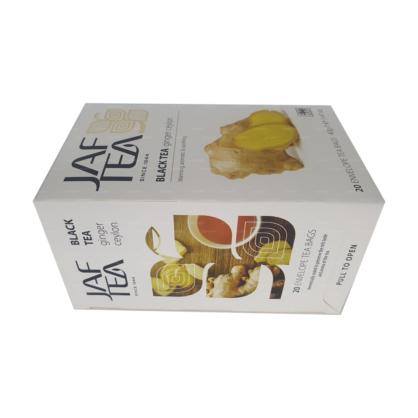 Jaf Tea Pure Spice Collection Черный чай Имбирный Цейлонский (40 г) 20 пакетиков