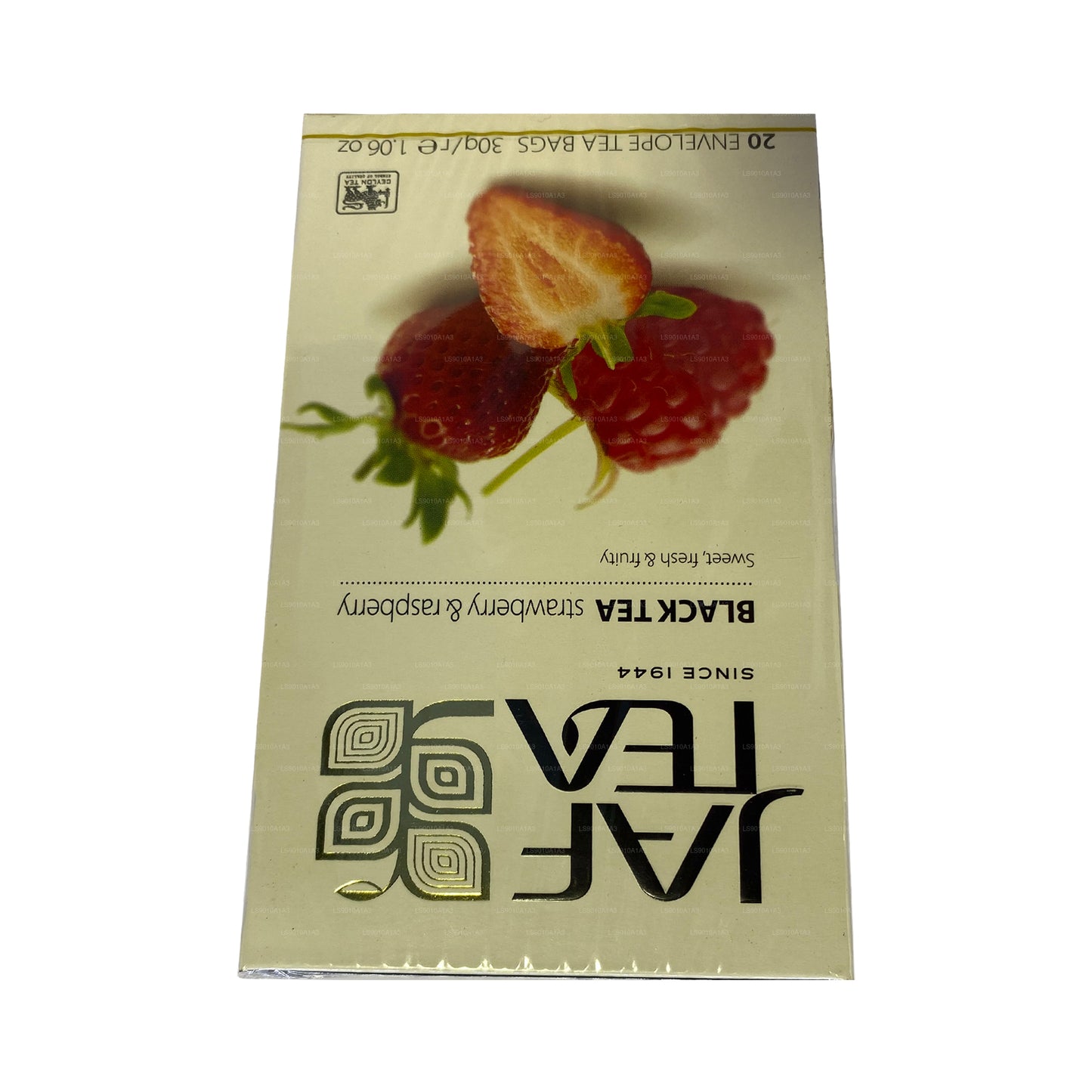 Коллекция Jaf Tea Pure Fruits Черный чай с клубникой и малиной (30 г) 20 пакетиков