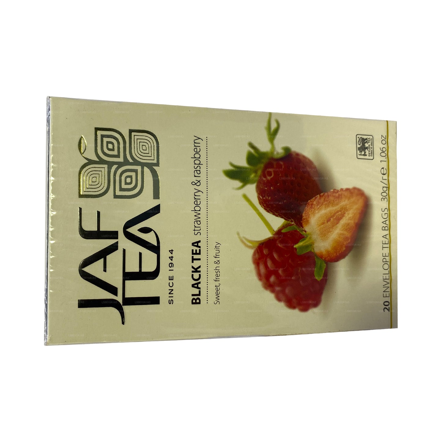 Коллекция Jaf Tea Pure Fruits Черный чай с клубникой и малиной (30 г) 20 пакетиков