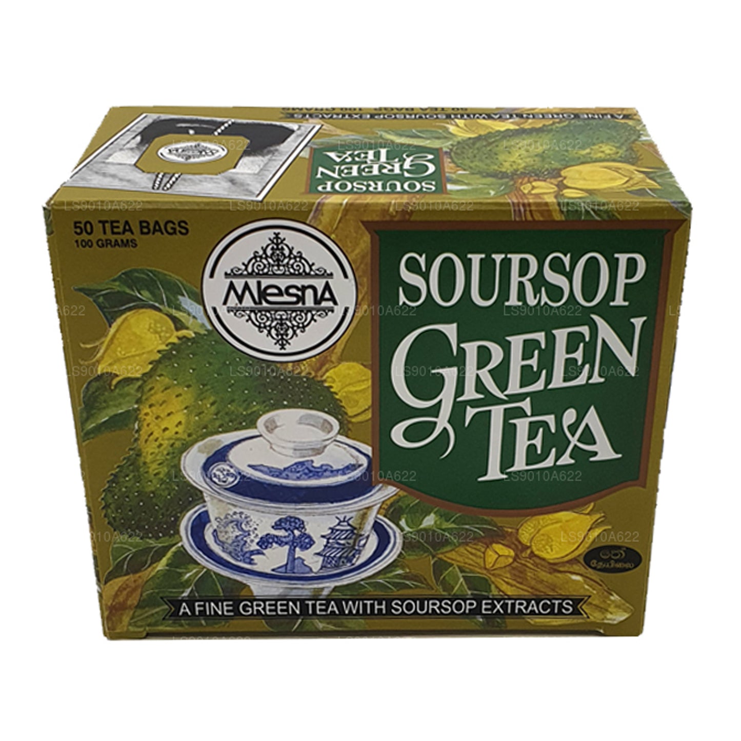 Зеленый чай Mlesna Soursop (100 г) 50 пакетиков