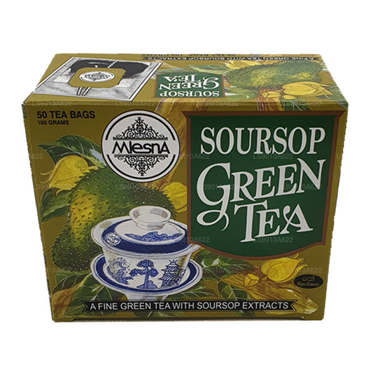 Зеленый чай Mlesna Soursop (100 г) 50 пакетиков