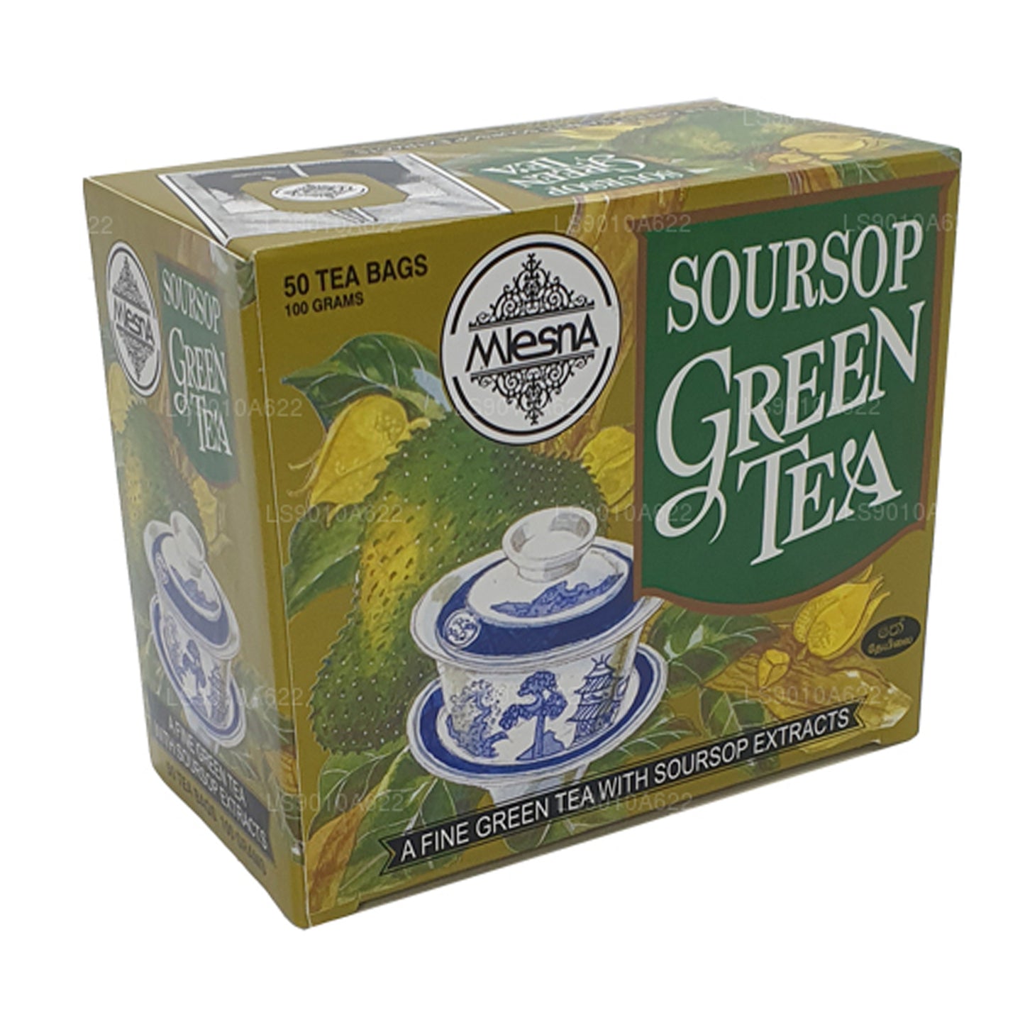 Зеленый чай Mlesna Soursop (100 г) 50 пакетиков