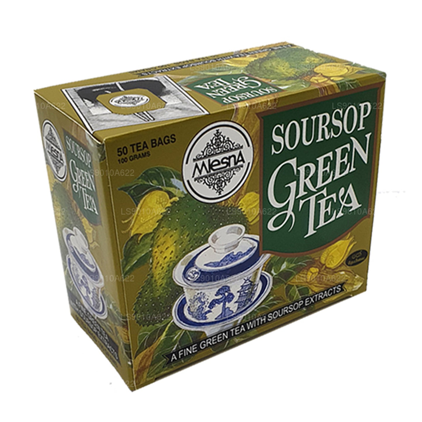 Зеленый чай Mlesna Soursop (100 г) 50 пакетиков