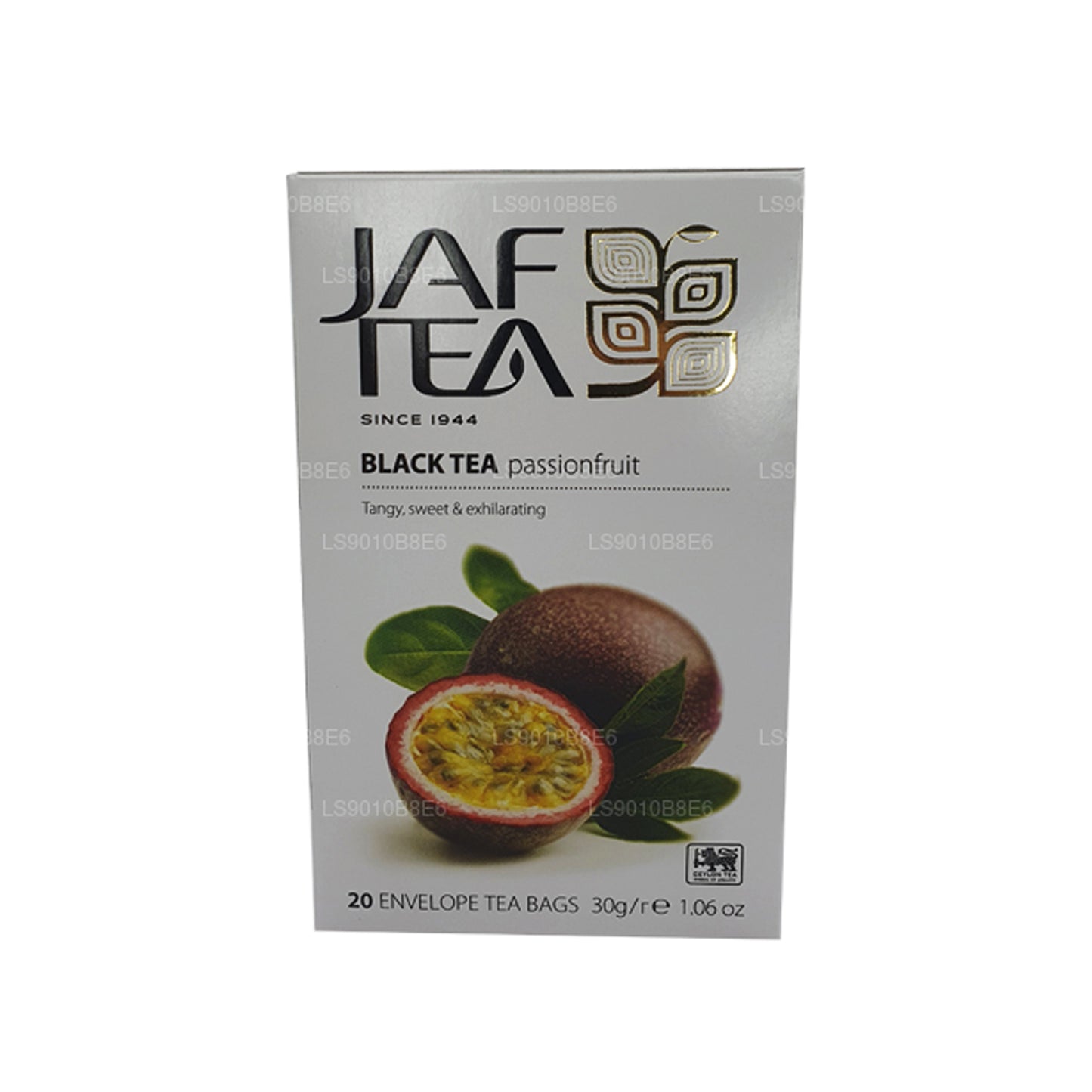 Коллекция Jaf Tea Pure Fruits, черный чай, маракуйя, фольга, конверт, чай в пакетиках (30 г)