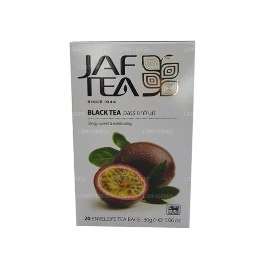 Коллекция Jaf Tea Pure Fruits, черный чай, маракуйя, фольга, конверт, чай в пакетиках (30 г)