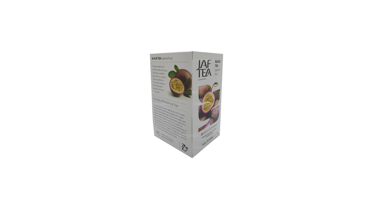 Коллекция Jaf Tea Pure Fruits, черный чай, маракуйя, фольга, конверт, чай в пакетиках (30 г)