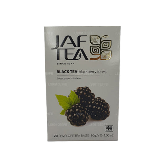 Коллекция Jaf Tea Pure Fruits Черный чай Ежевика Лесная фольга Конверт в пакетиках (30 г)