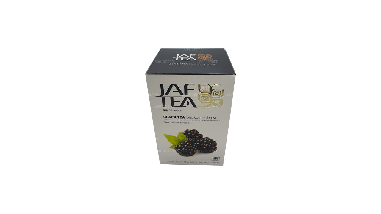Коллекция Jaf Tea Pure Fruits Черный чай Ежевика Лесная фольга Конверт в пакетиках (30 г)