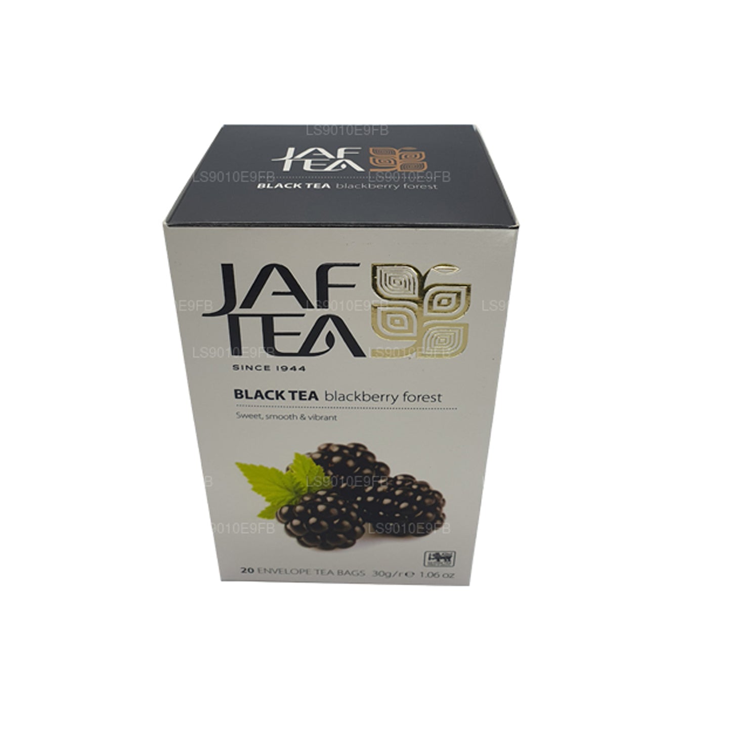 Коллекция Jaf Tea Pure Fruits Черный чай Ежевика Лесная фольга Конверт в пакетиках (30 г)