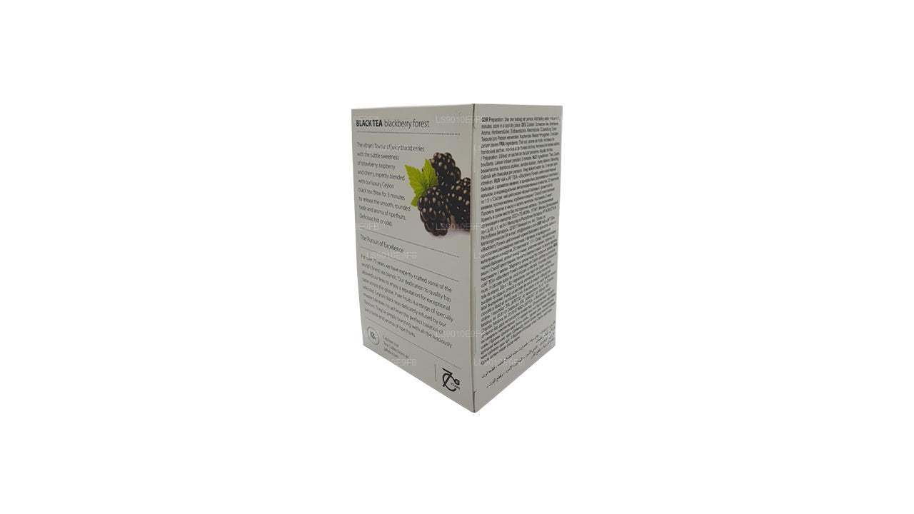 Коллекция Jaf Tea Pure Fruits Черный чай Ежевика Лесная фольга Конверт в пакетиках (30 г)