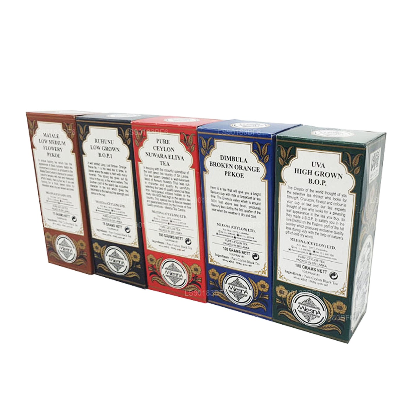 Черный цейлонский чай Mlesna Matale Ruhunu Nuwara Eliya Dimbula Uva (450 г)