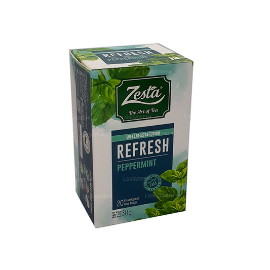 Перечная мята Zesta Refresh (30 г) 20 пакетиков чая