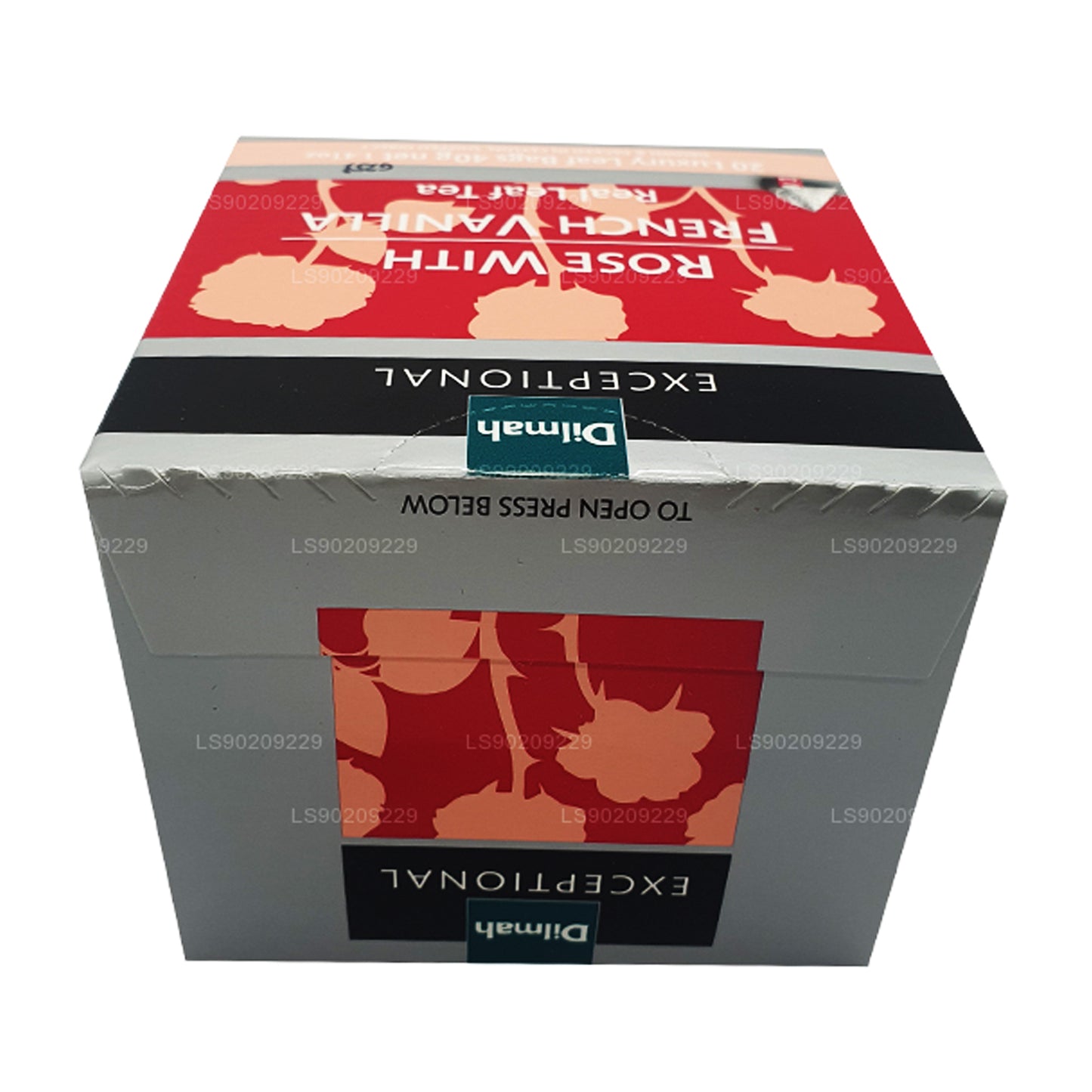 Эксклюзивная роза Dilmah с французской ванилью (40 г) 20 пакетиков