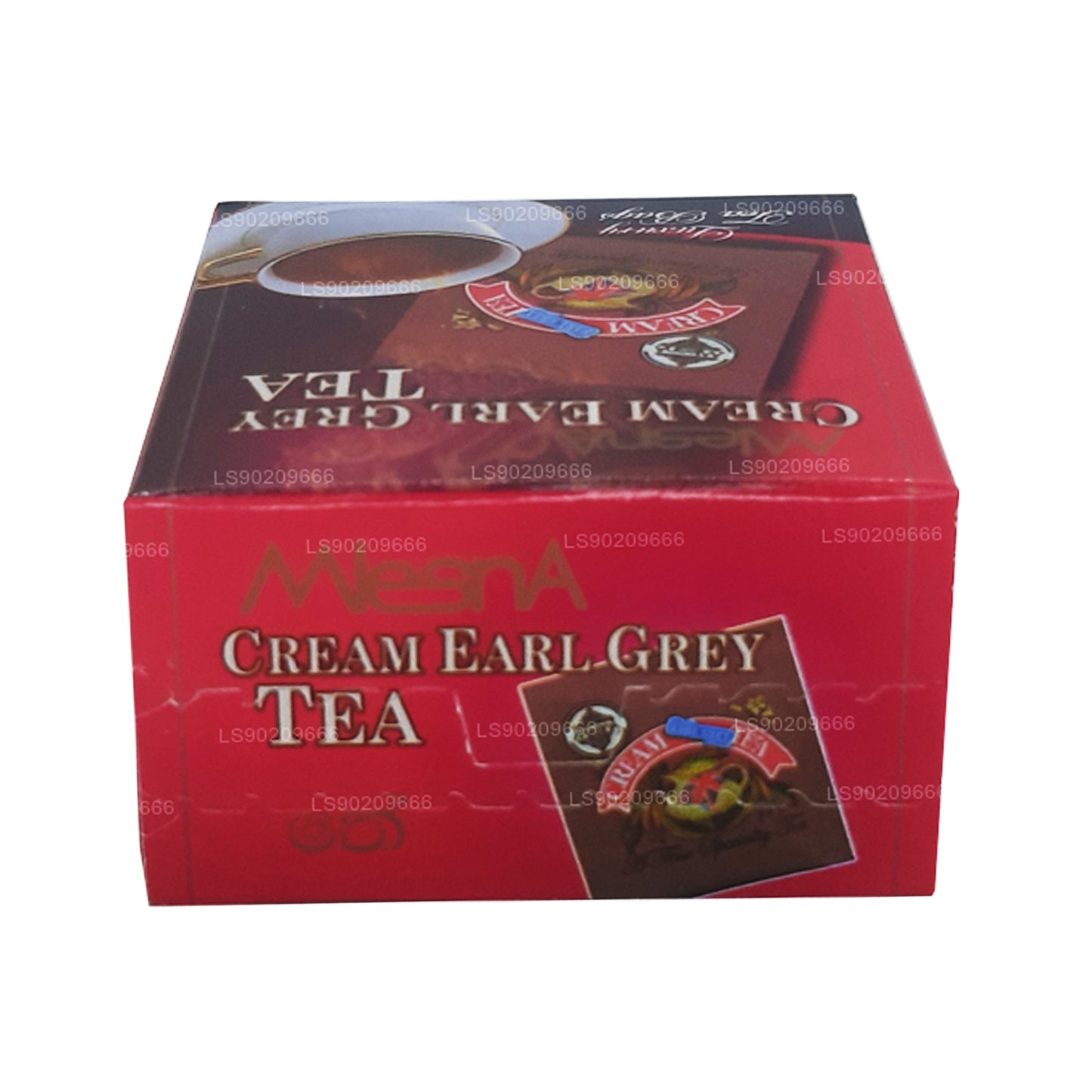Кремовый чай Mlesna Earl Grey (20 г) 10 роскошных чайных пакетиков