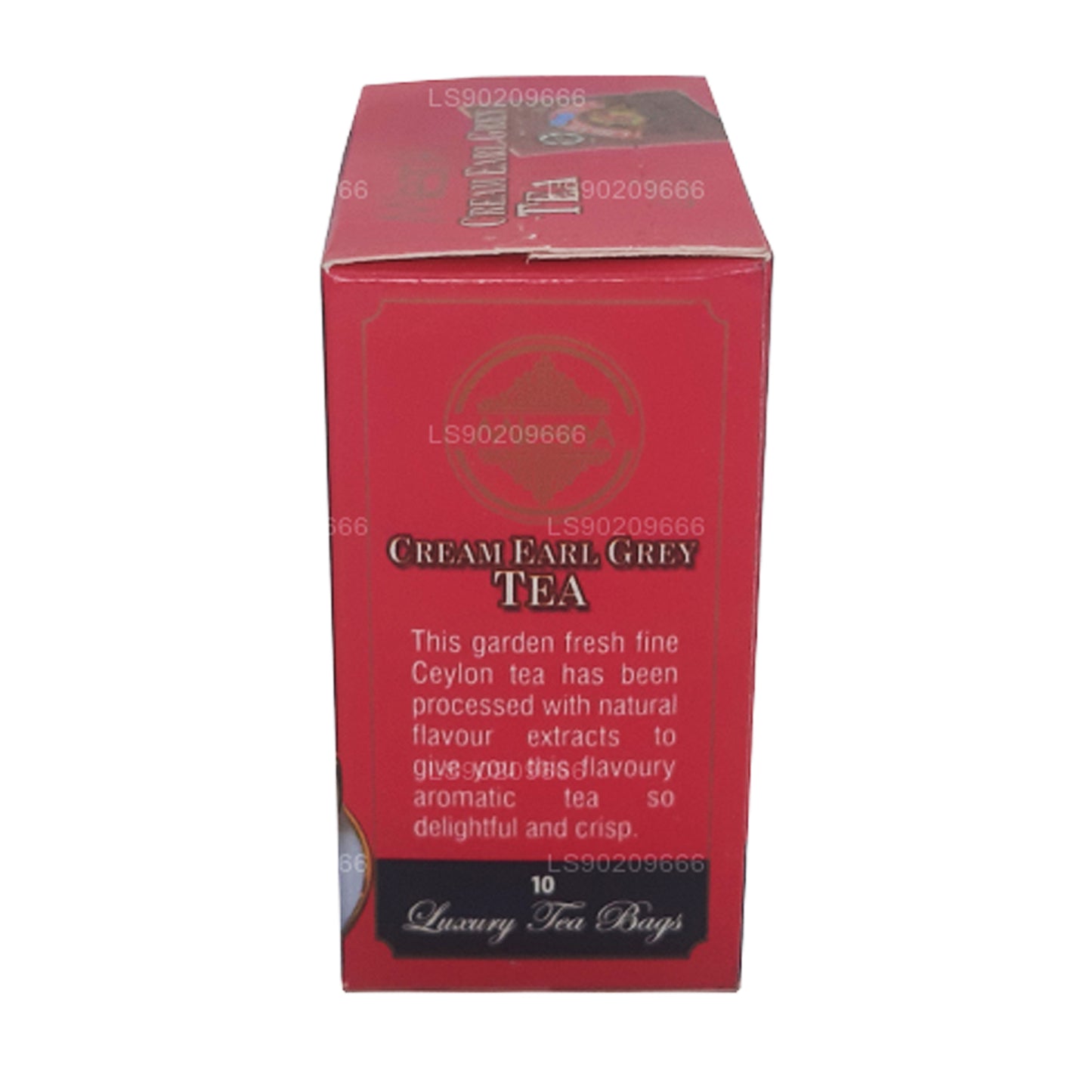 Кремовый чай Mlesna Earl Grey (20 г) 10 роскошных чайных пакетиков