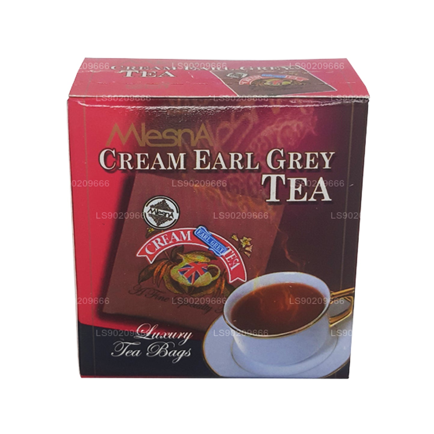 Кремовый чай Mlesna Earl Grey (20 г) 10 роскошных чайных пакетиков