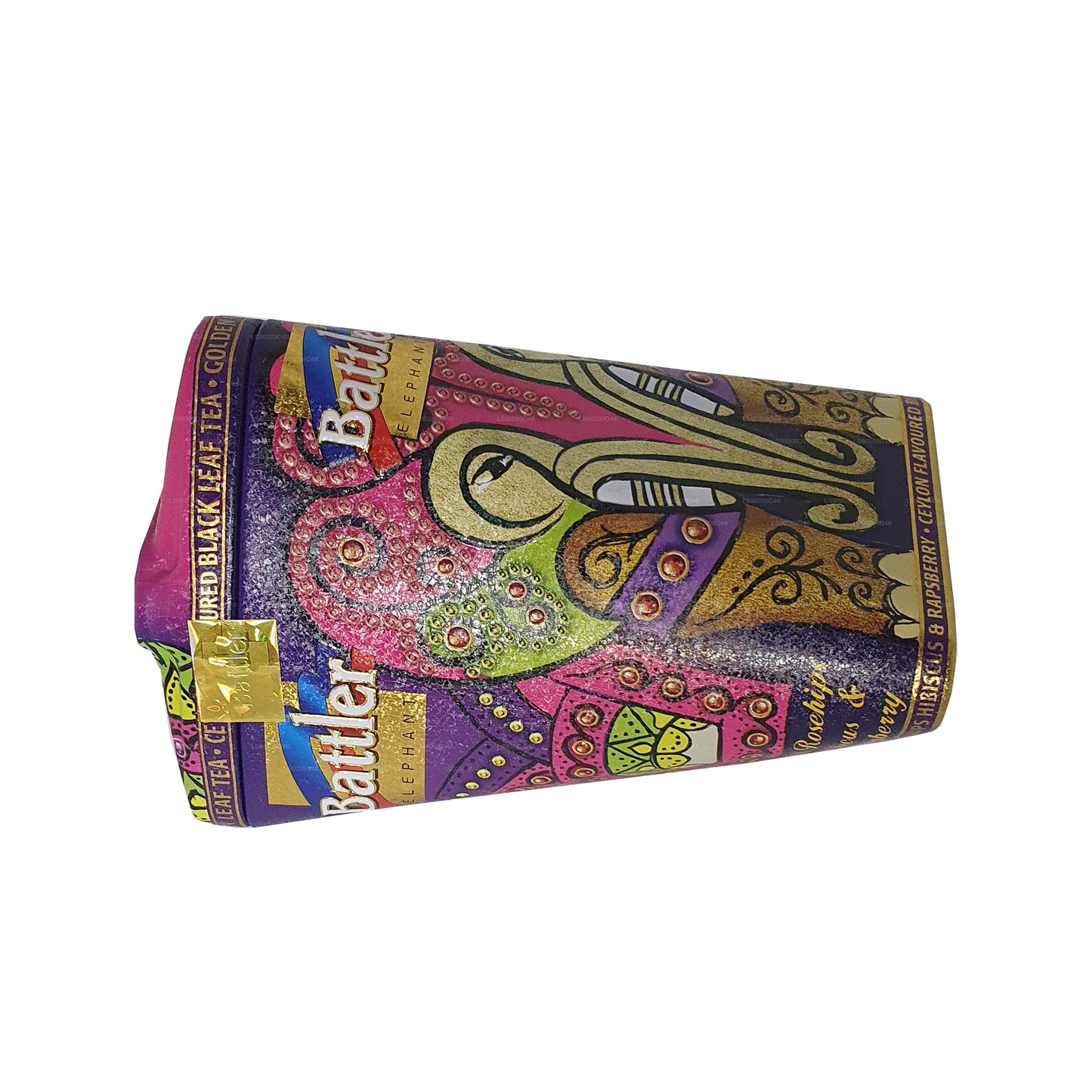 Дикий шиповник, гибискус и малина Battler Golden Giant (100 г) Caddy