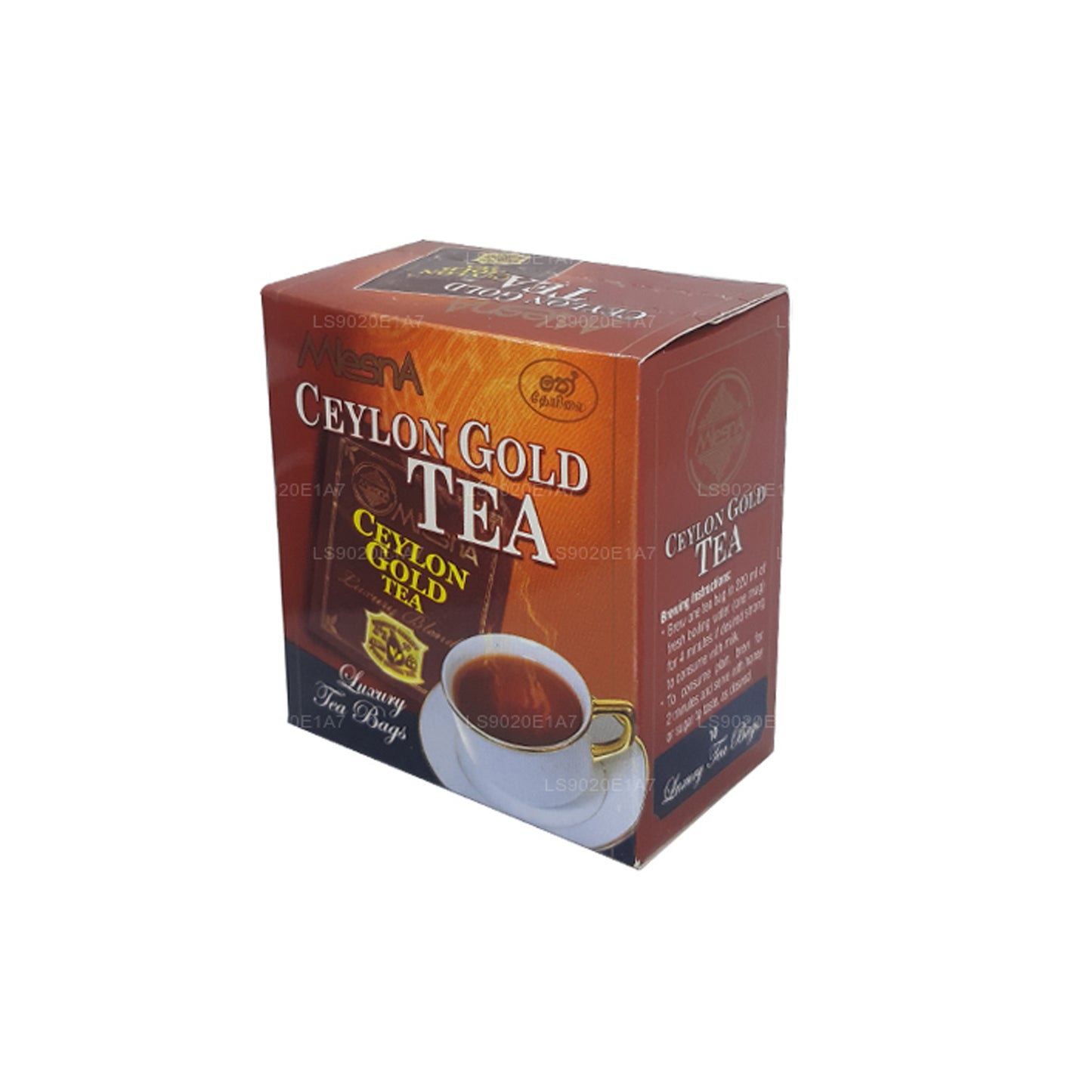 Mlesna Ceylon Gold Чайные пакетики 