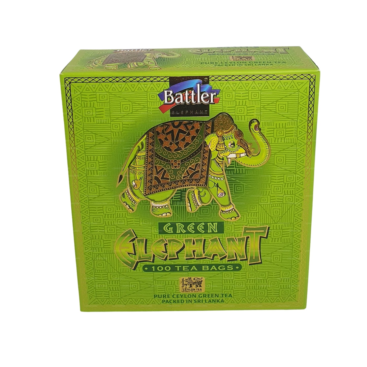 Зеленый слон Battler (50 г) 25 пакетиков чая