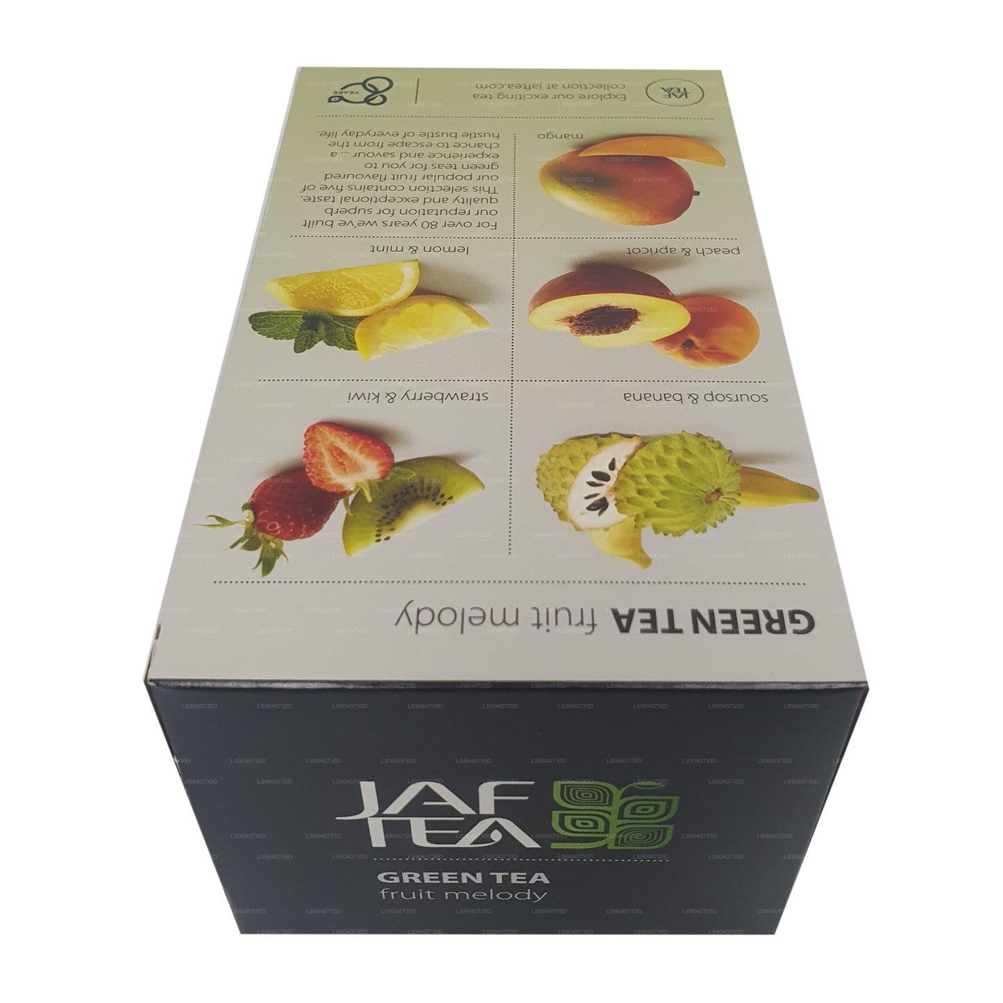 Jaf Tea Pure Green Collection Зеленый чай Фруктовая мелодия (40 г) 20 чайных пакетиков