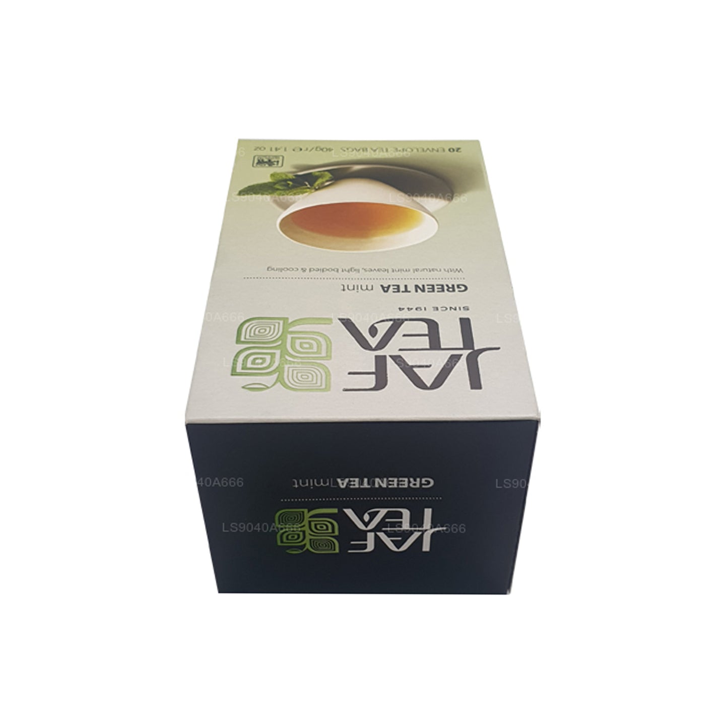 Коллекция Jaf Tea Pure Green Collection Зеленый чай, мята, фольга, конверт, чайные пакетики (40 г)