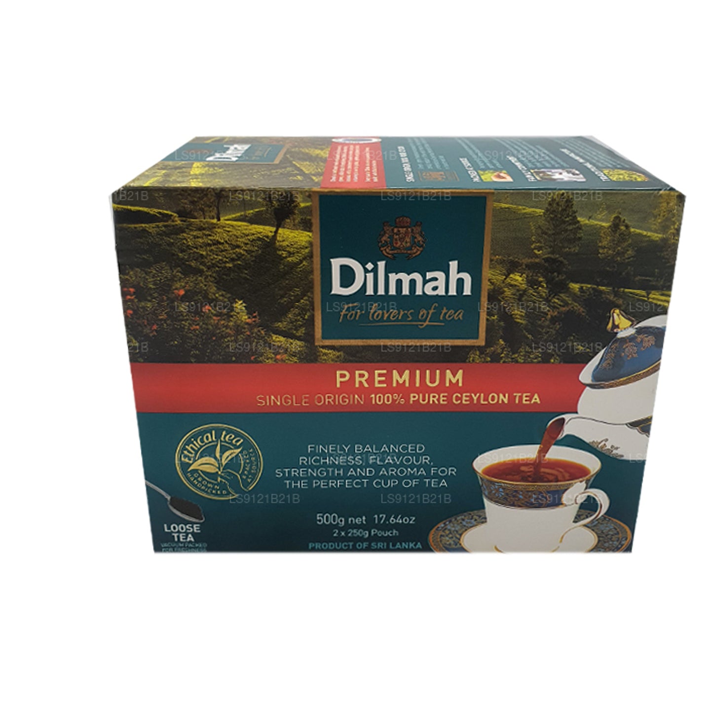 Цейлонский листовой чай Dilmah Премиум (125 г)