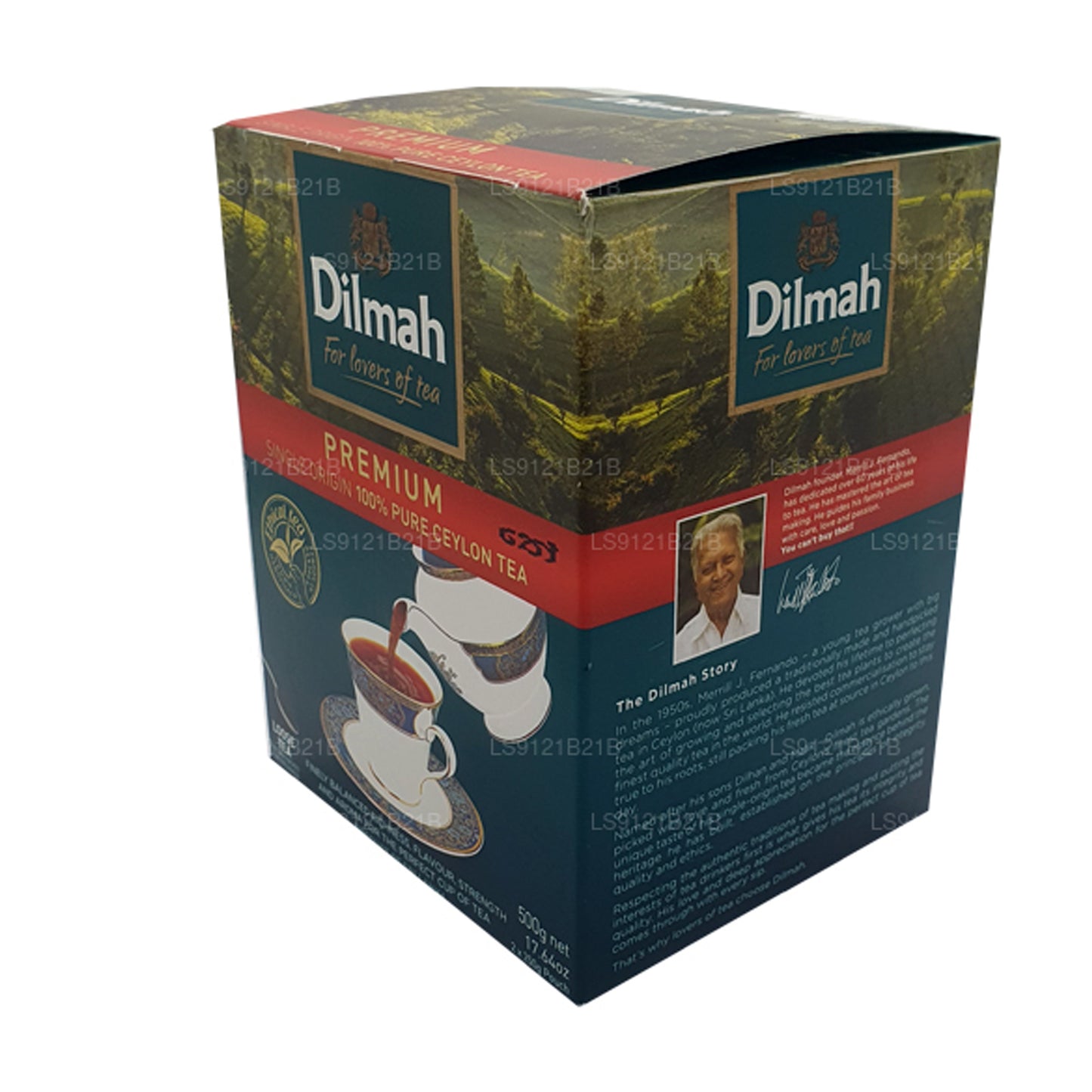 Цейлонский листовой чай Dilmah Премиум (125 г)