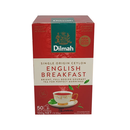 Английский чай для завтрака Dilmah, 50 пакетиков (100 г)