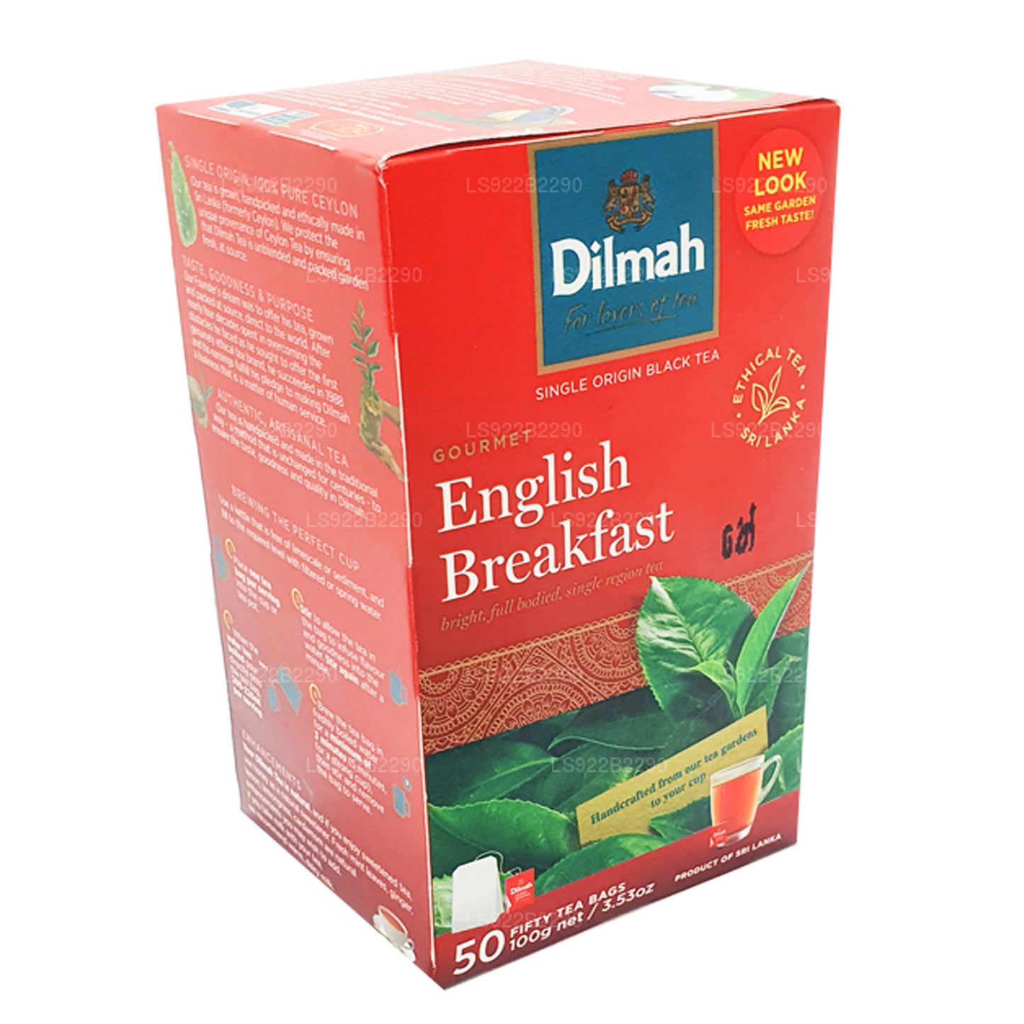 Английский чай для завтрака Dilmah, 50 пакетиков (100 г)