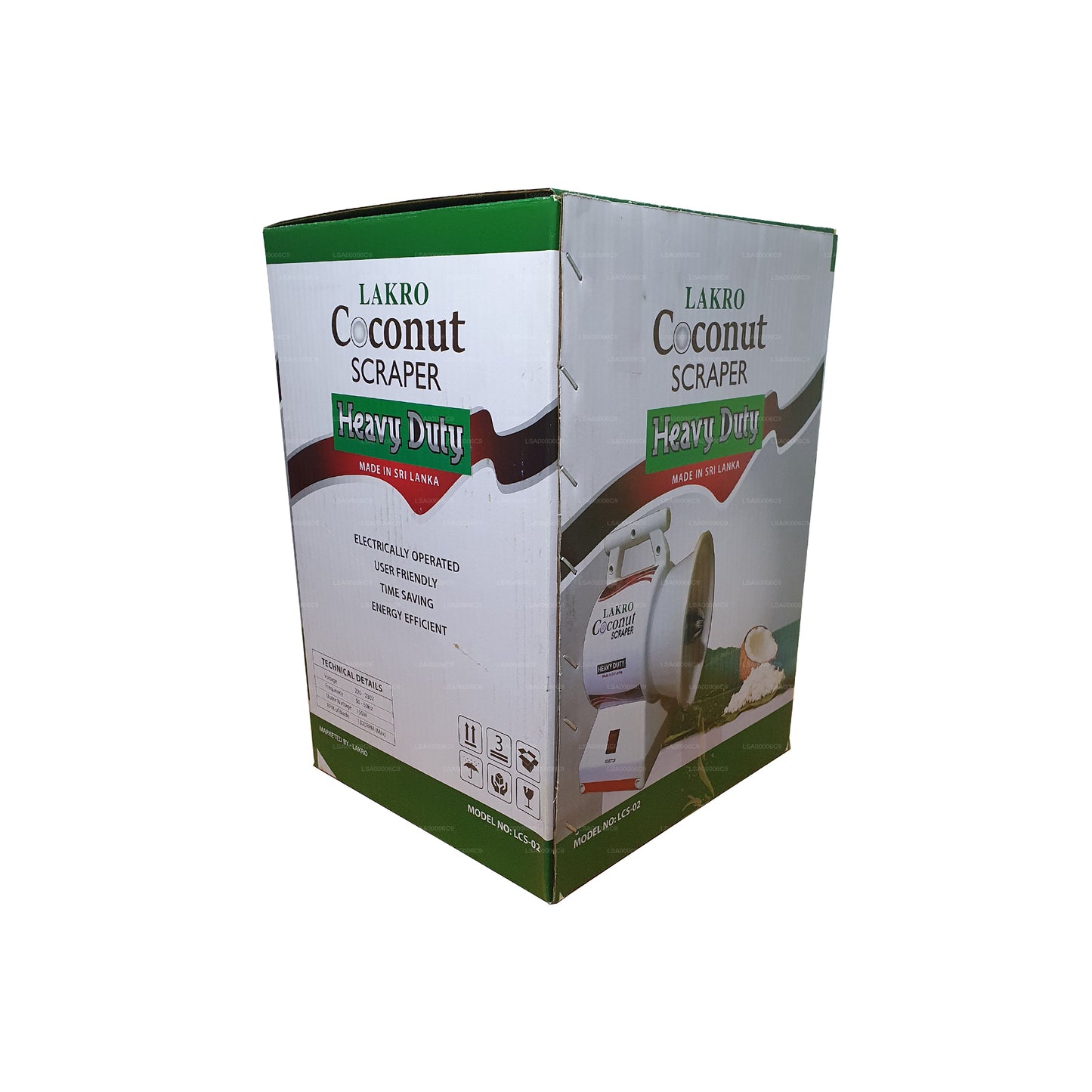 Сверхмощная машина для скребка кокосовых орехов Lakro (LCS-007)
