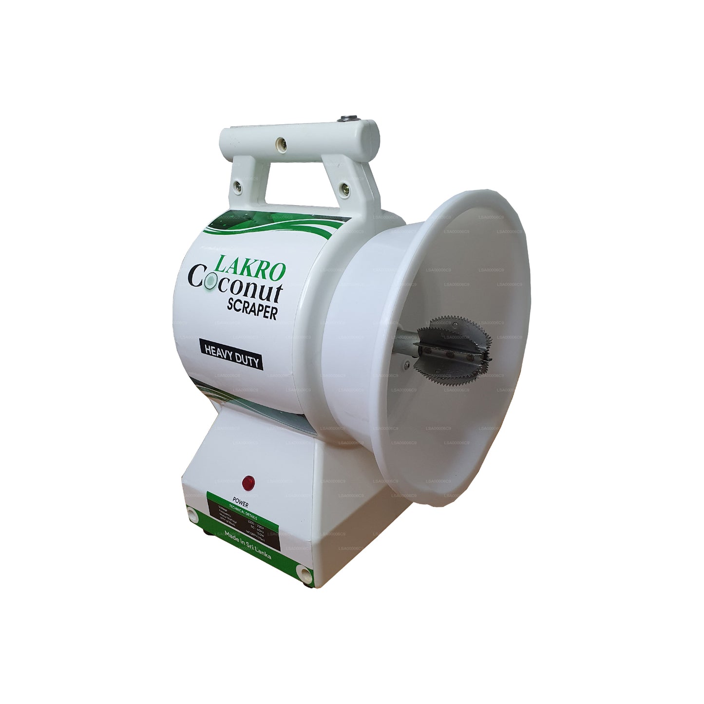 Сверхмощная машина для скребка кокосовых орехов Lakro (LCS-007)