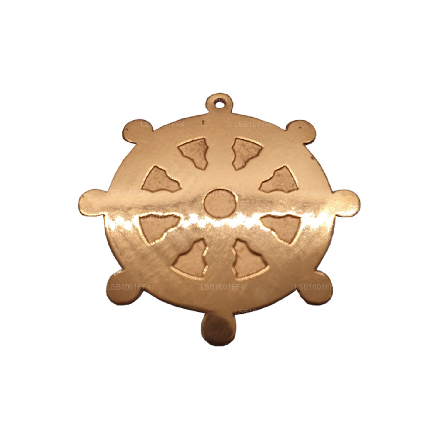 Copper Dharmachakra (4 cm)