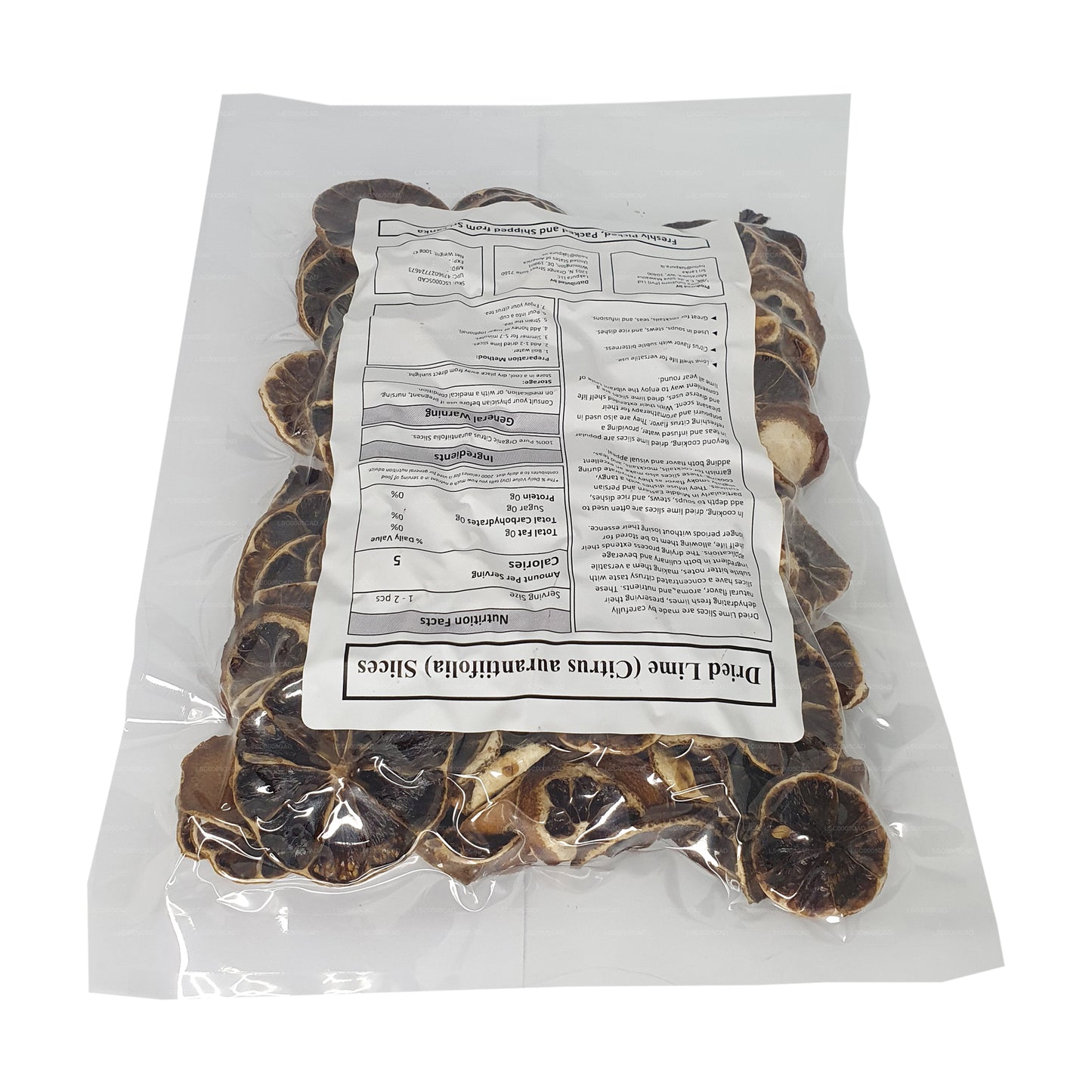 Ломтики обезвоженного лайма Lakpura