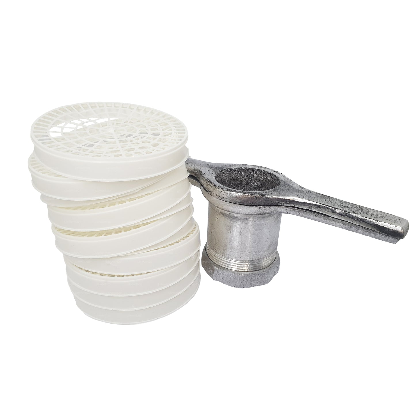 Машина для изготовления струнных бункеров (алюминий) и 12 пластиковых лотков