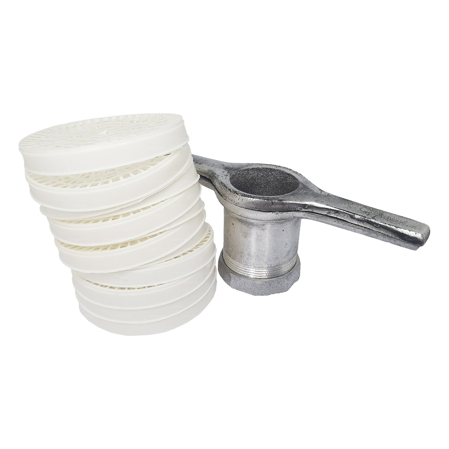 Машина для изготовления струнных бункеров (алюминий) и 12 пластиковых лотков